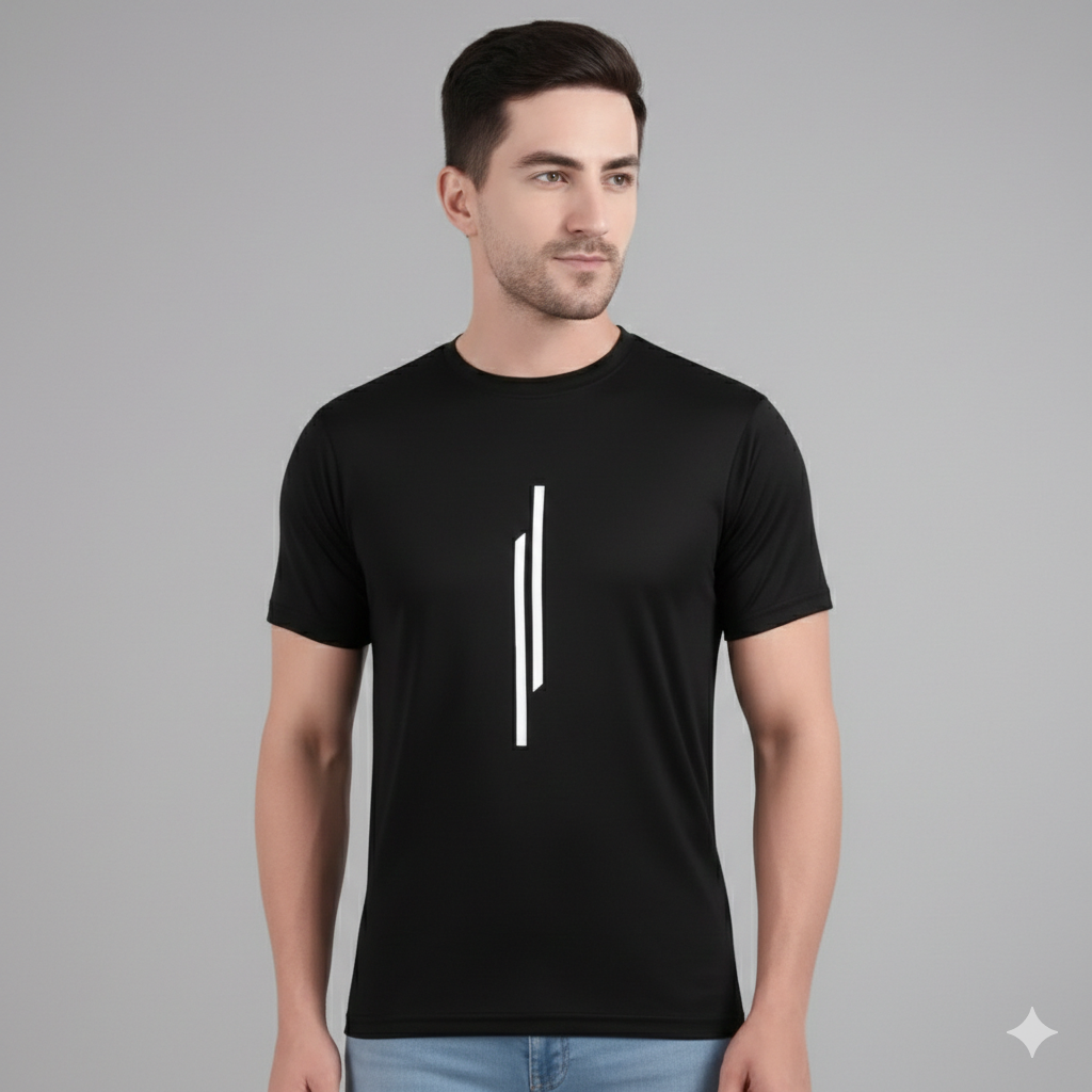 5 SET COMBO MAN PREMIUM POLYSTER HALF SLEAVE T SHIRT